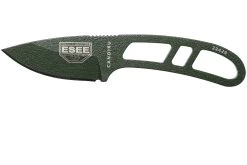 ESEE Candiru OD-green CAN-OD Cuchillo De Cuello Con Funda Negra + Clip De Cinturón