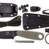 ESEE Izula II Black IZULA-II-B-KIT Kit De Supervivencia Con Funda Y Firesteel