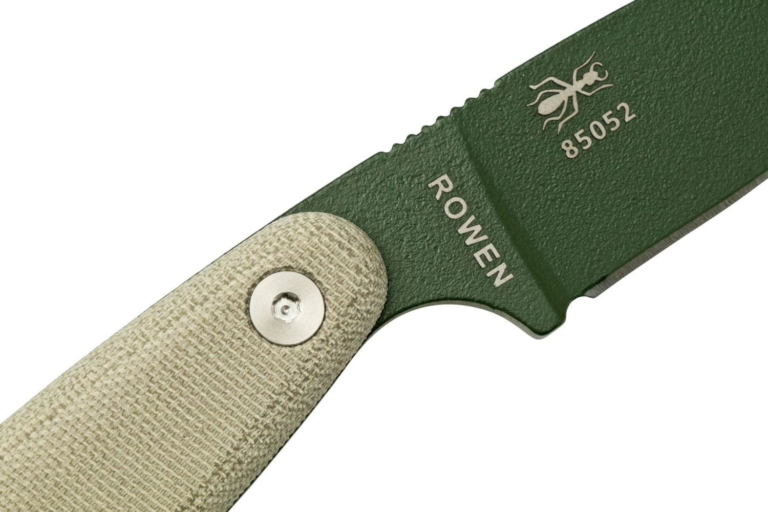 ESEE Izula II OD Green IZULA-II-OD Cuchillo De Supervivencia Con Funda Negra + Clip De Cinturón - Imagen 7
