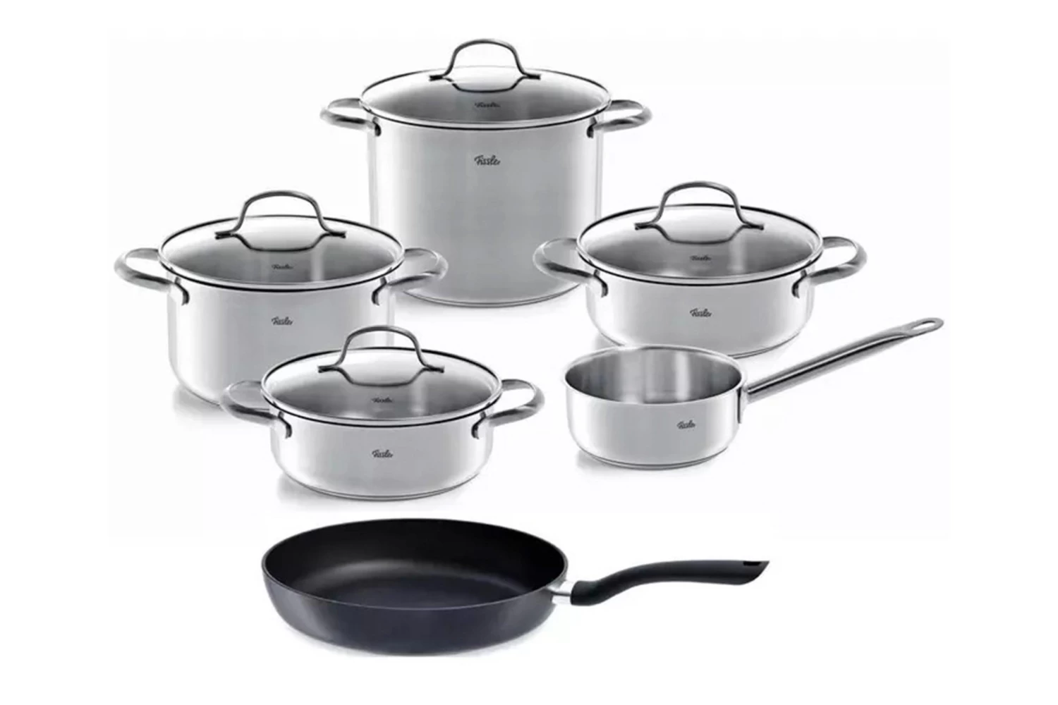 Fissler San Francisco + Cenit Induction 28 Cm 040-113-06-000-0, Juego De Sartenes De 6 Piezas