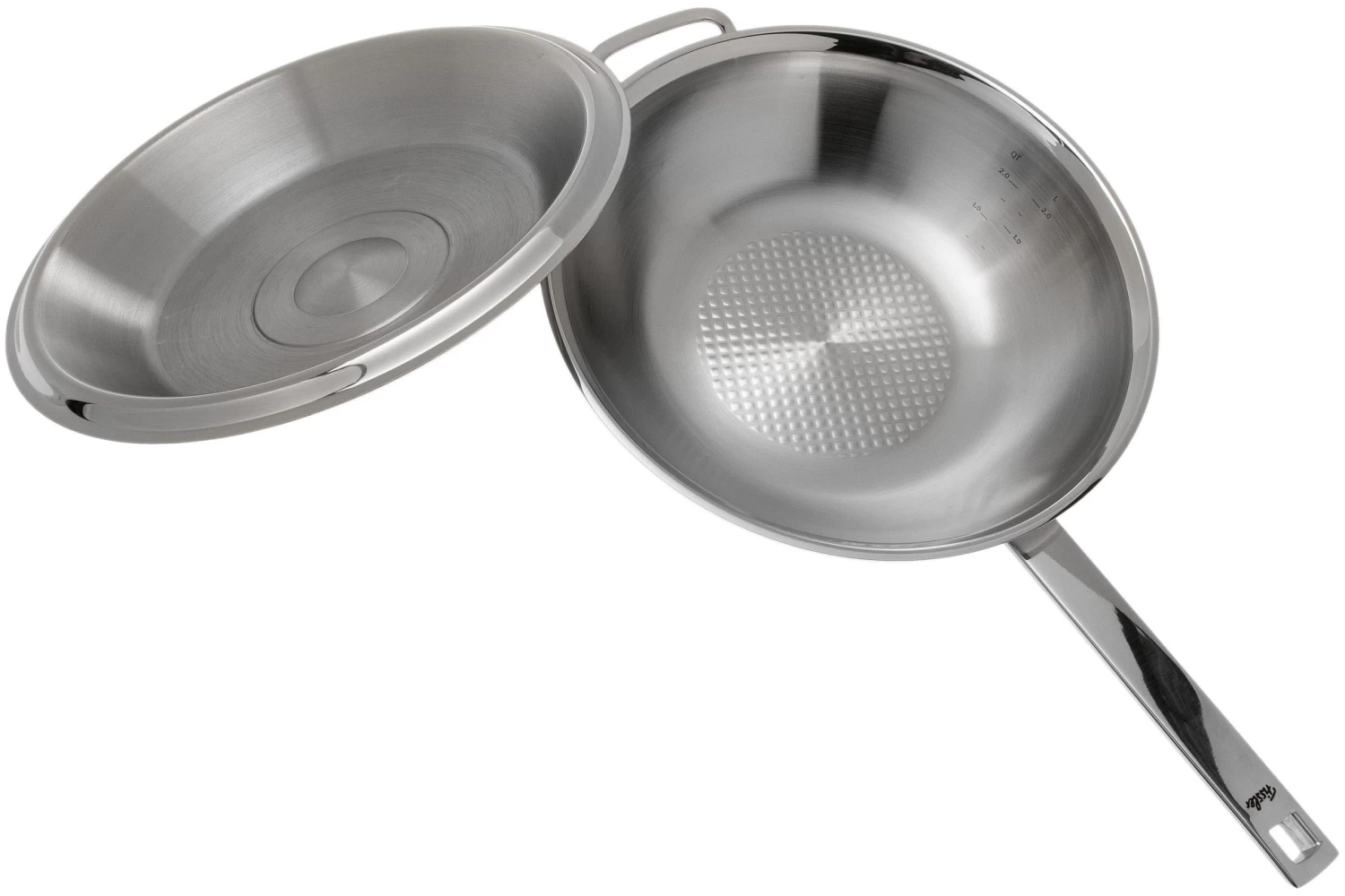 Fissler Original Profi Collection 084-888-30-000 Wok Con Tapa, 30 Cm - Imagen 3