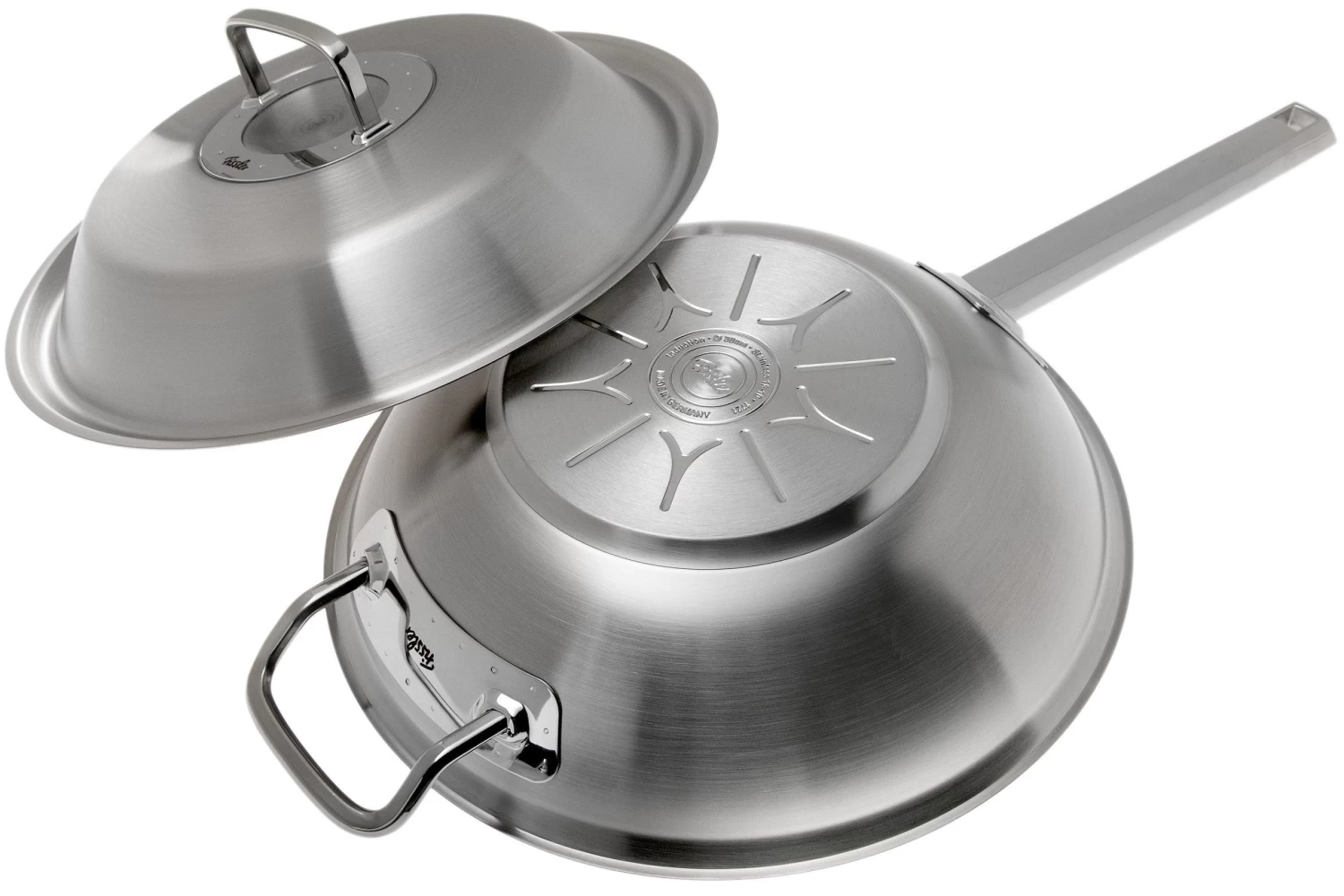 Fissler Original Profi Collection 084-888-30-000 Wok Con Tapa, 30 Cm - Imagen 4