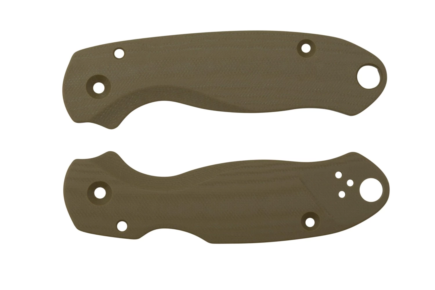 Flytanium Spyderco Para 3 Cachas, Lotus OD Green G10