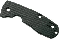Flytanium Spyderco Techno 2 Scale, Carbonfiber