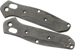 Flytanium Benchmade 945 Mini Osborne Scales, Micarta De Lona Negra