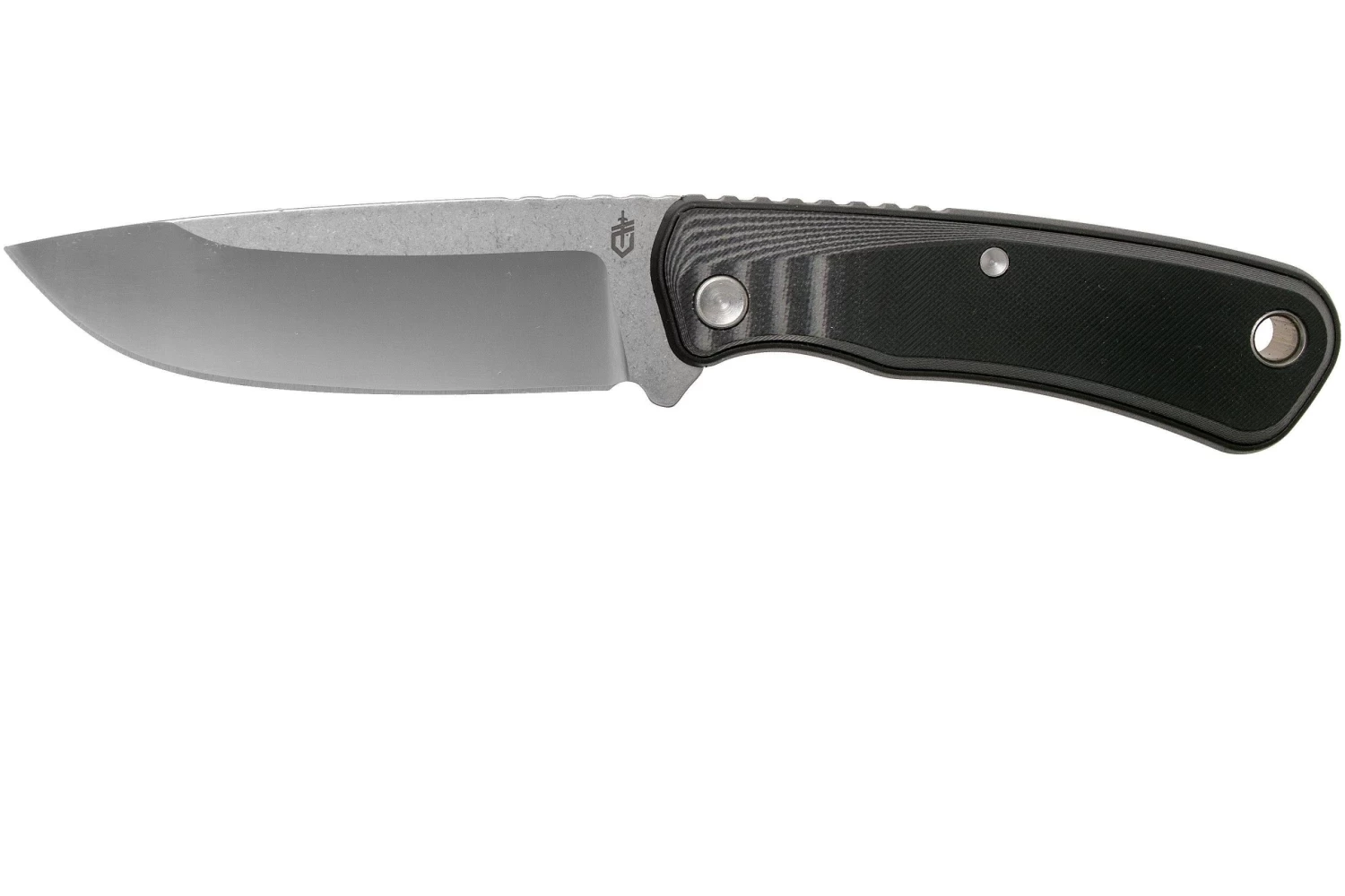 Gerber Downwind Fixed Drop Point 30-001817 Black G10, Cuchillo De Exterior