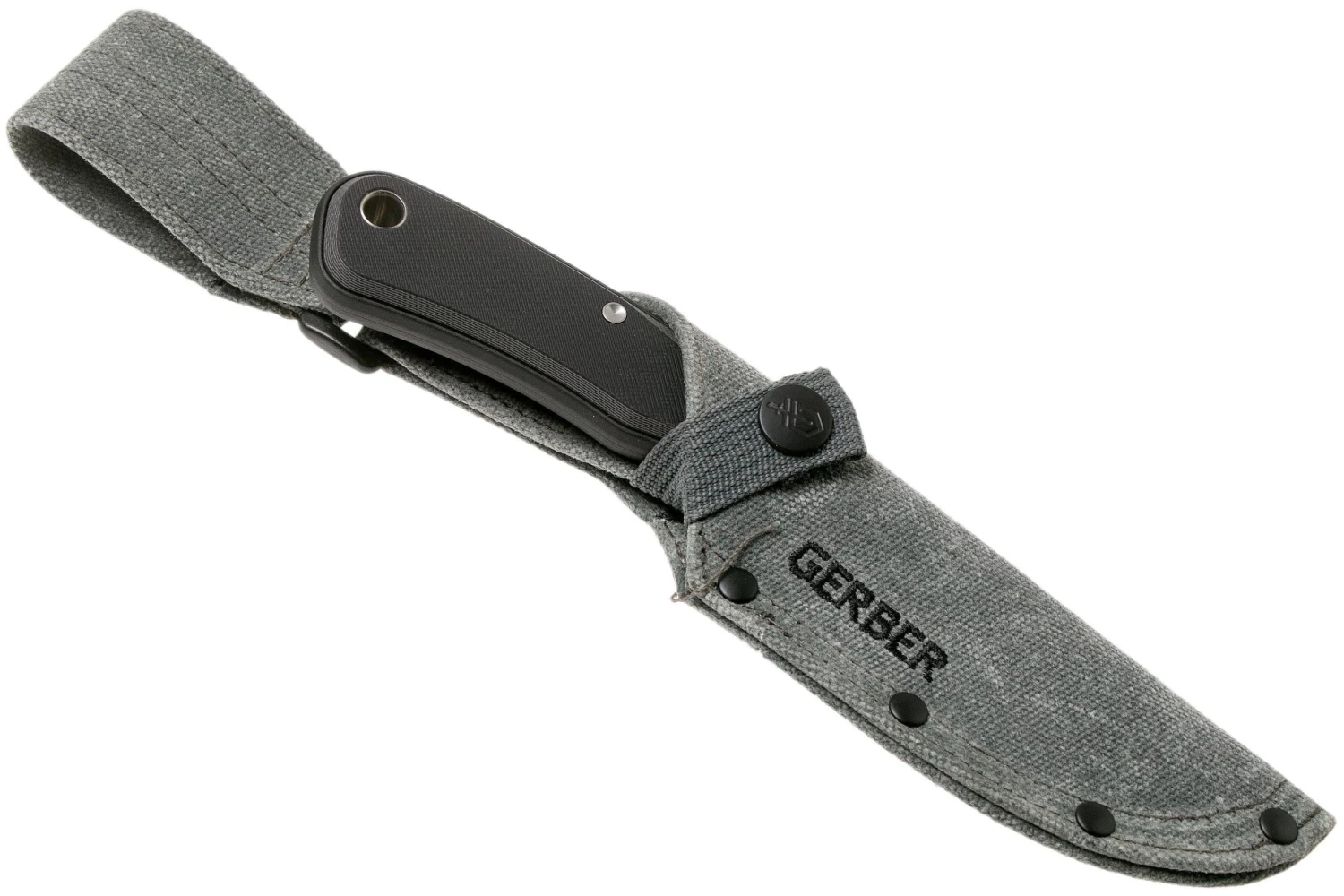 Gerber Downwind Fixed Drop Point 30-001817 Black G10, Cuchillo De Exterior - Imagen 6