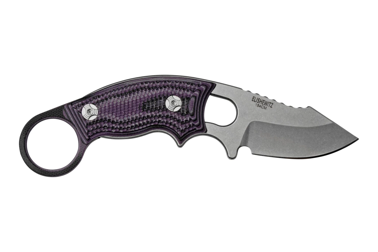 Hogue EX-F03 G-Mascus Purple, 35338 Cuchillo De Cuello - Imagen 2