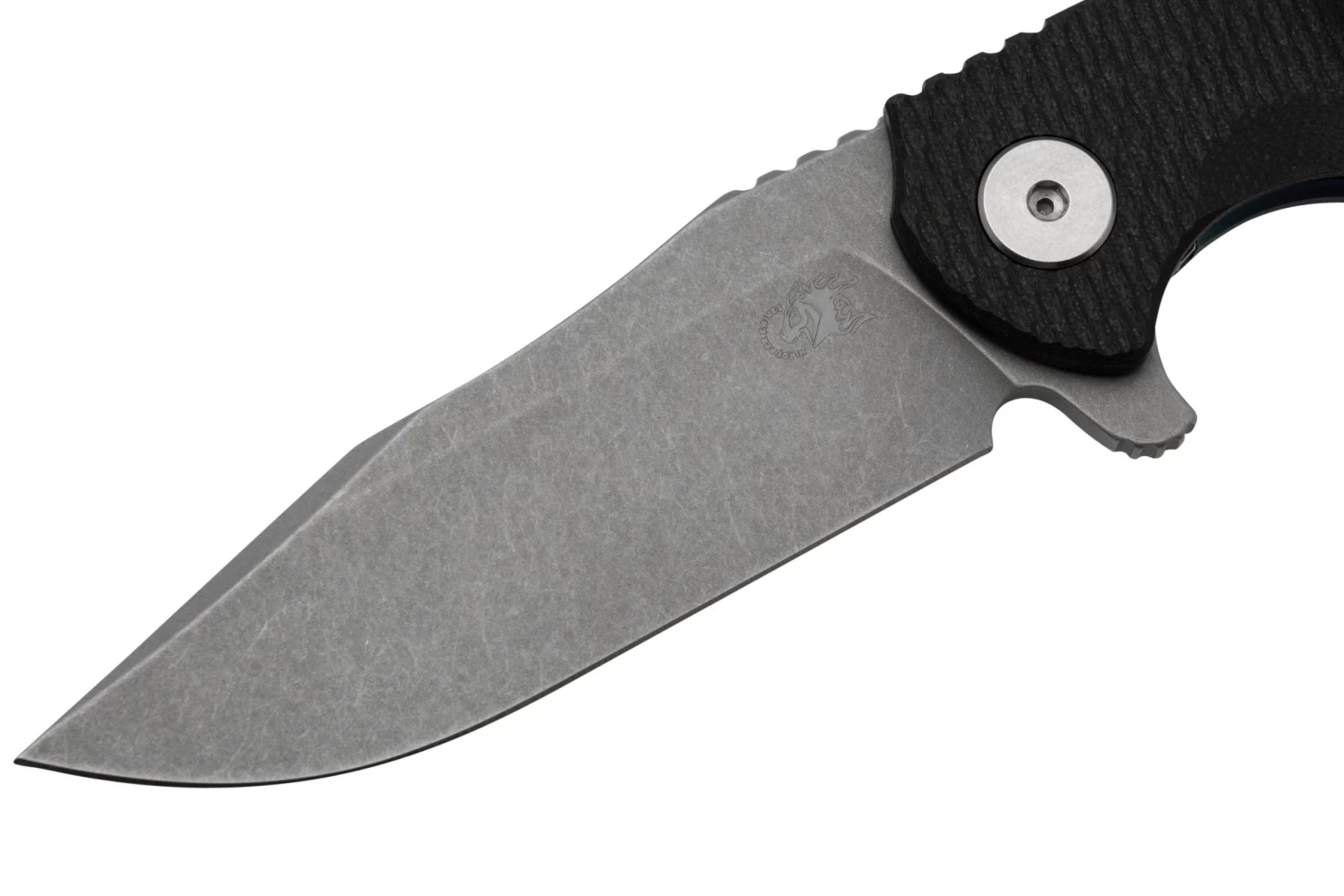 Rick Hinderer Project X, MagnaCut Clip Point, Battle Blue, Black G10 Navaja - Imagen 3