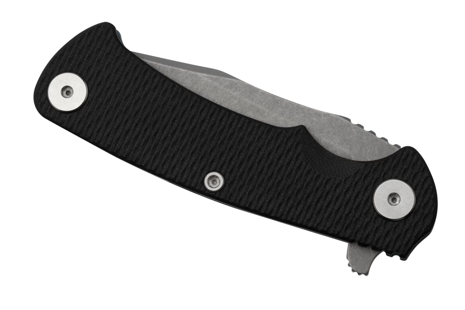 Rick Hinderer Project X, MagnaCut Clip Point, Battle Blue, Black G10 Navaja - Imagen 6