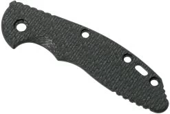 Rick Hinderer XM-18 3,5” Placa Del Mango, Textured Carbon Fibre