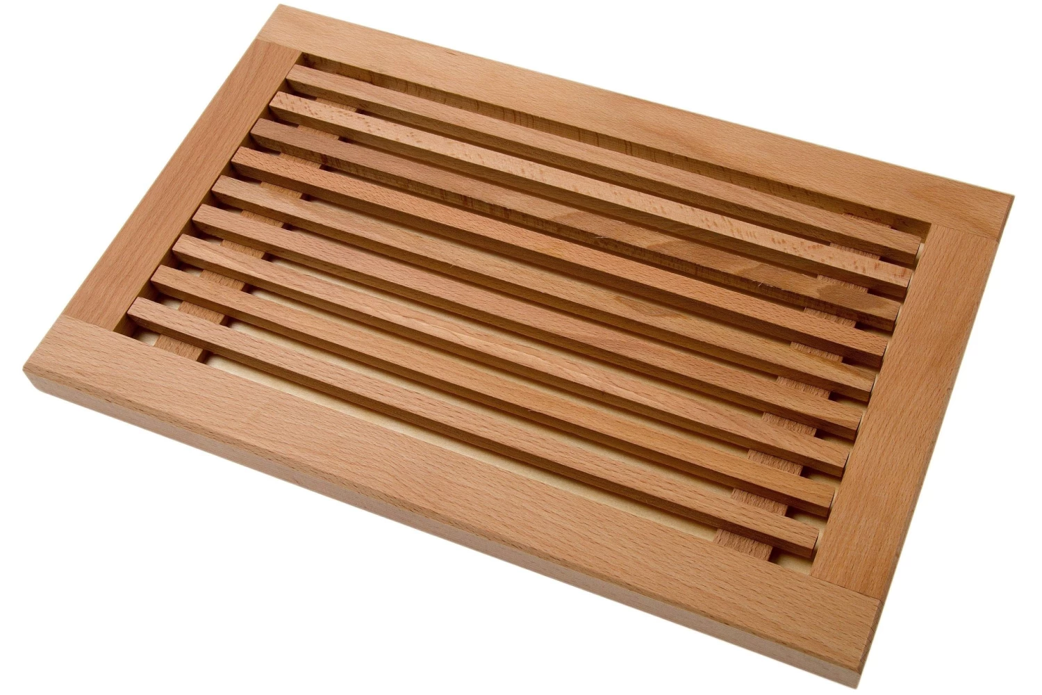 Il Cucinino Tabla De Cortar Pan De Madera De Haya, 40x25 Cm