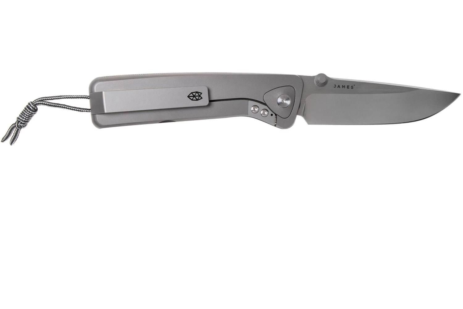 The James Brand The Barnes Titanium, OD Green Micarta KN114158-00 Navaja - Imagen 2