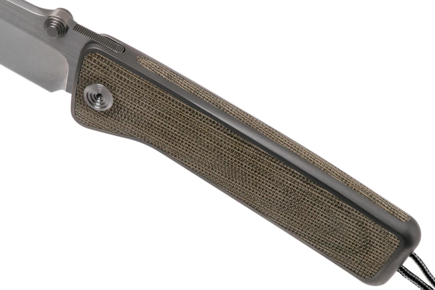 The James Brand The Barnes Titanium, OD Green Micarta KN114158-00 Navaja - Imagen 7