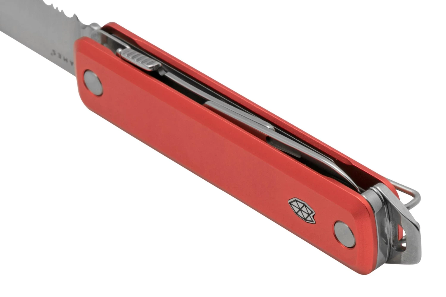 The James Brand The Ellis Scissors, Coral, Aluminum Serrated, Navaja - Imagen 5