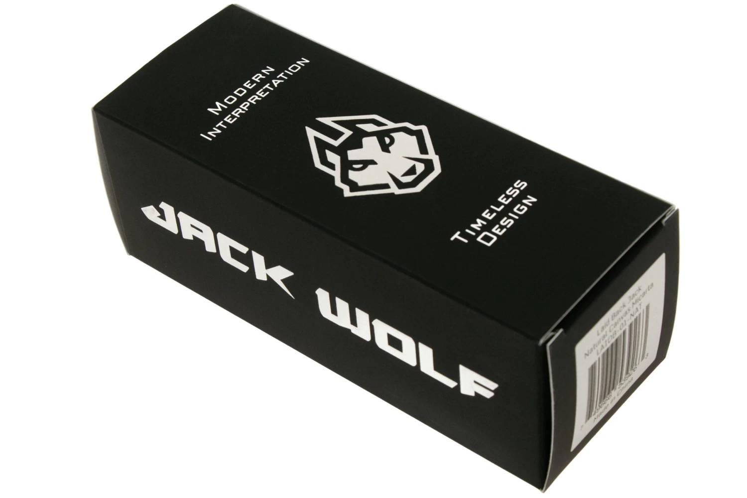 Jack Wolf Laid Back Jack, Natural Canvas Micarta LAIDB-01-NAT Navaja Slipjoint - Imagen 8