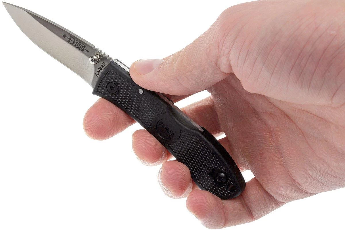 KA-BAR Mini Dozier Black 4072 - Imagen 5