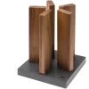 Kai Stonehenge Soporte De Cuchillos Magnético, Granito/madera De Nogal, STH-4