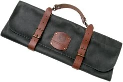 Knivesandtools Bolsa De Cuchillos De Cuero Utah Black 45x47