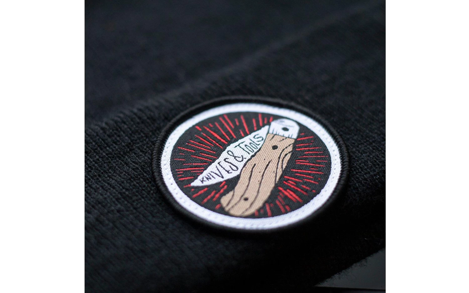 Knivesandtools Beanie Classic Pocket Knife BN-01 Negro, Gorro - Imagen 2