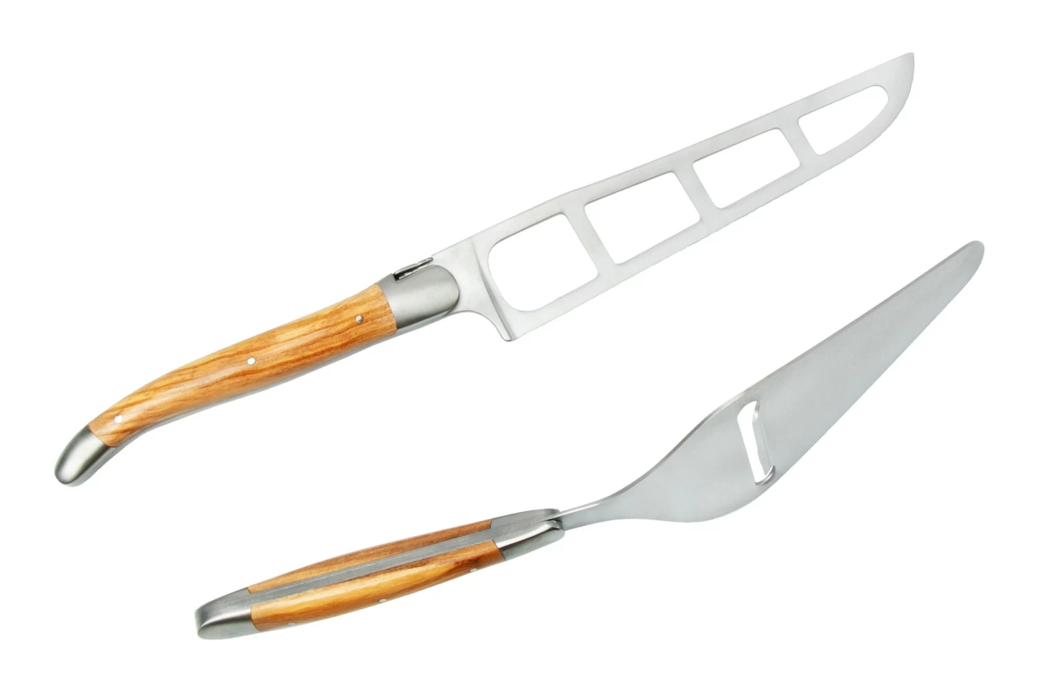 Forge De Laguiole CPMOIN Juego De Queso, Madera De Olivo - Imagen 2