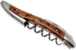 Forge Laguiole SOM1THBRI, Sacacorchos De Camarero Pulido, Madera De Tuya