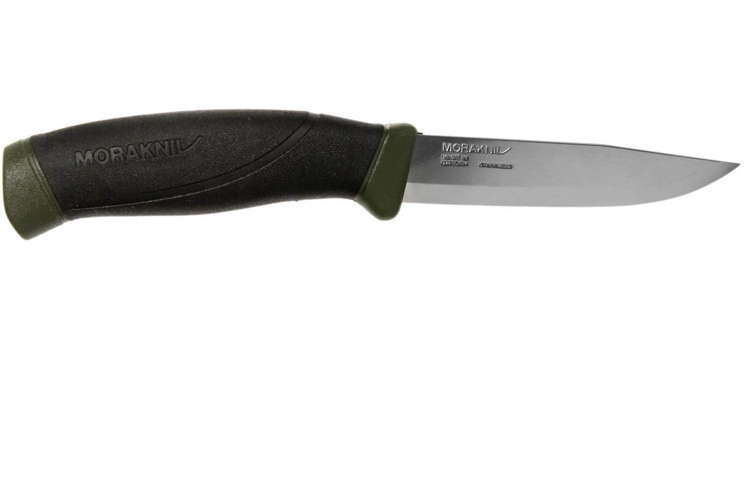 Morakniv Mora Companion MG Stainless Verde, Cuchillo De Bushcrafting - Imagen 2