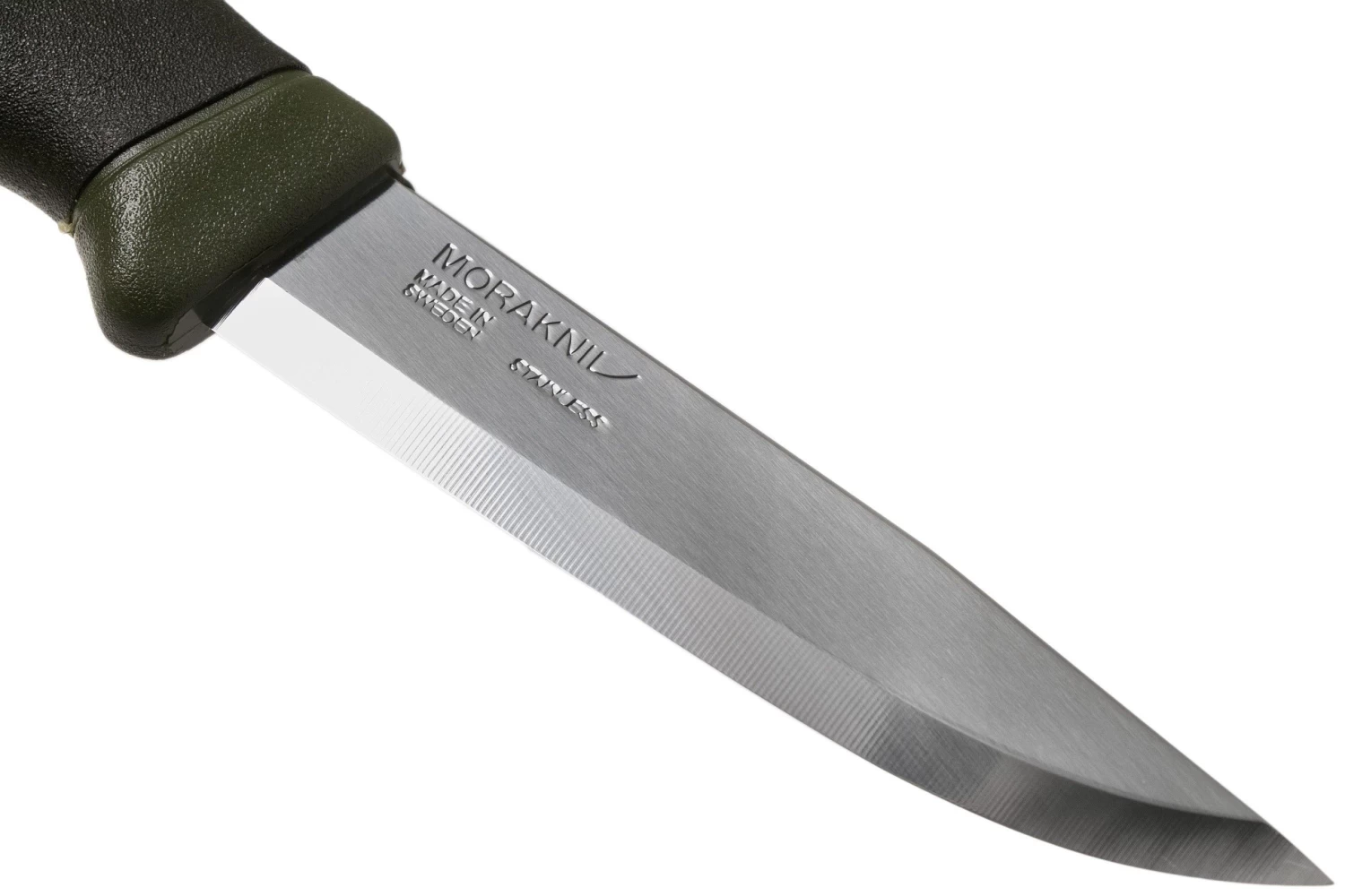 Morakniv Mora Companion MG Stainless Verde, Cuchillo De Bushcrafting - Imagen 3