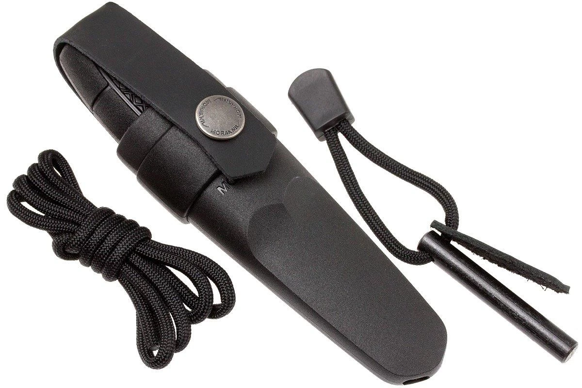 Morakniv Mora Eldris Black 12629 Cuchillo De Cuello Con Funda De Lujo Y Firesteel - Imagen 7