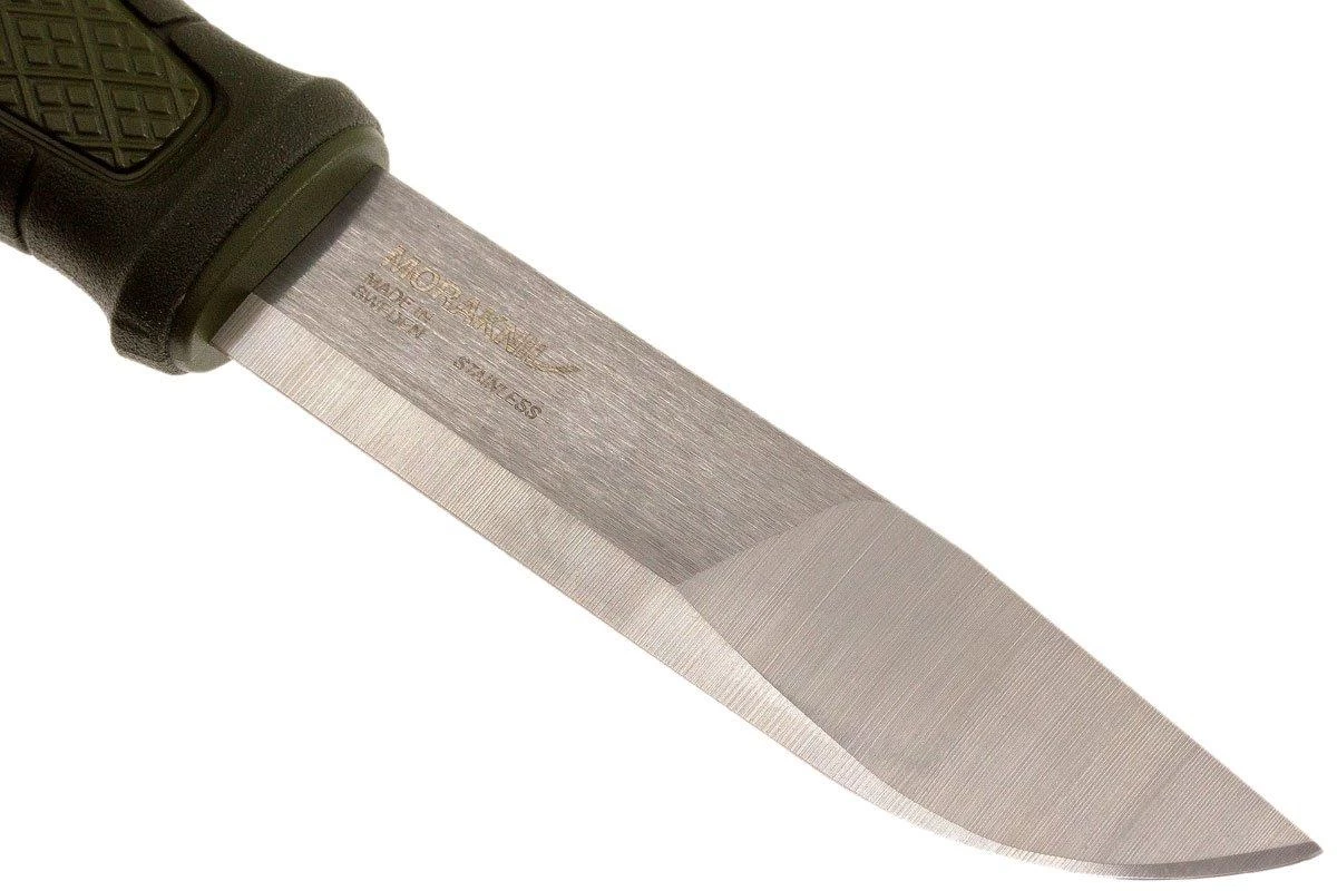 Morakniv Mora Kansbol 12634 Cuchillo De Bushcrafting Con Funda, Verde - Imagen 3