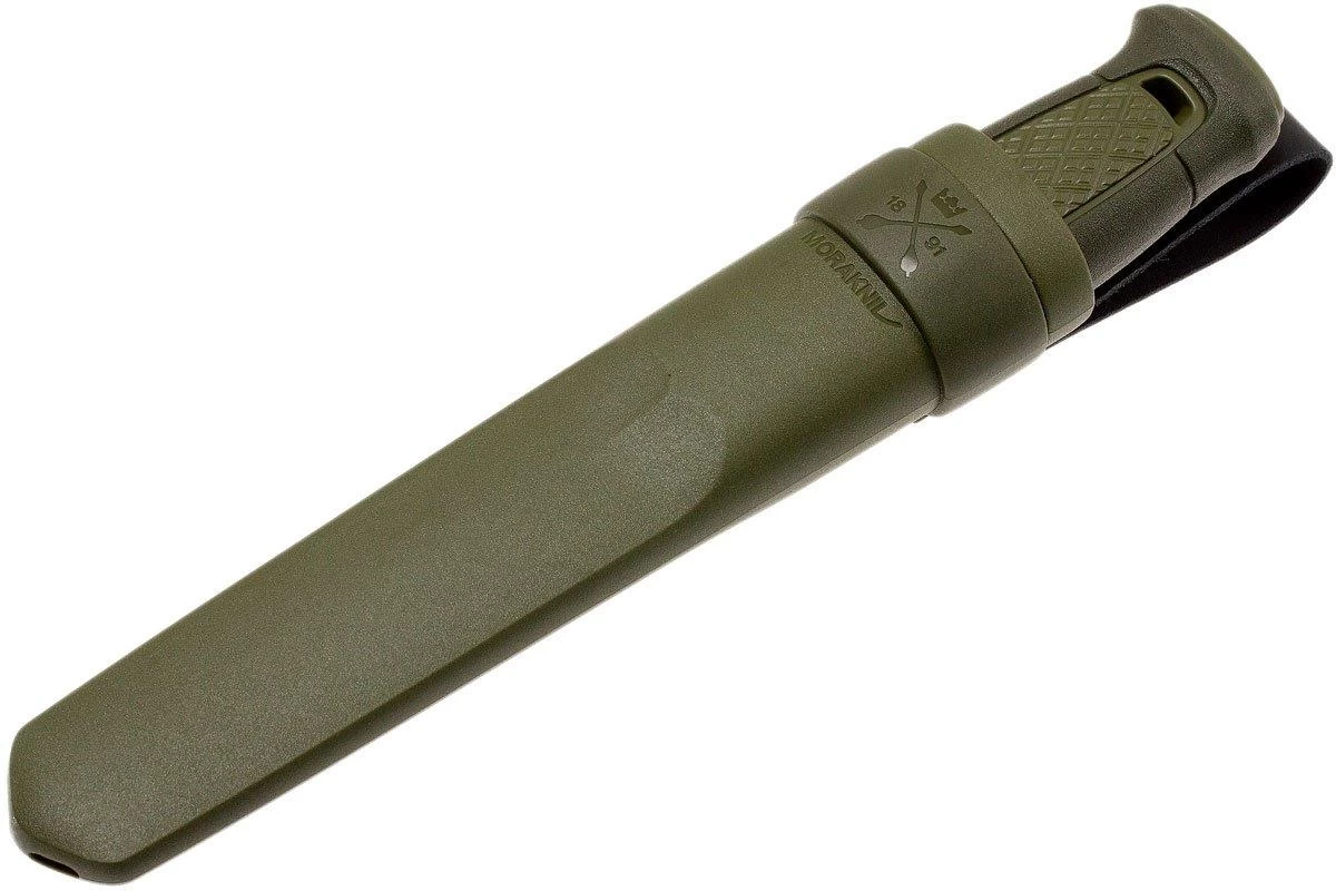 Morakniv Mora Kansbol 12634 Cuchillo De Bushcrafting Con Funda, Verde - Imagen 7