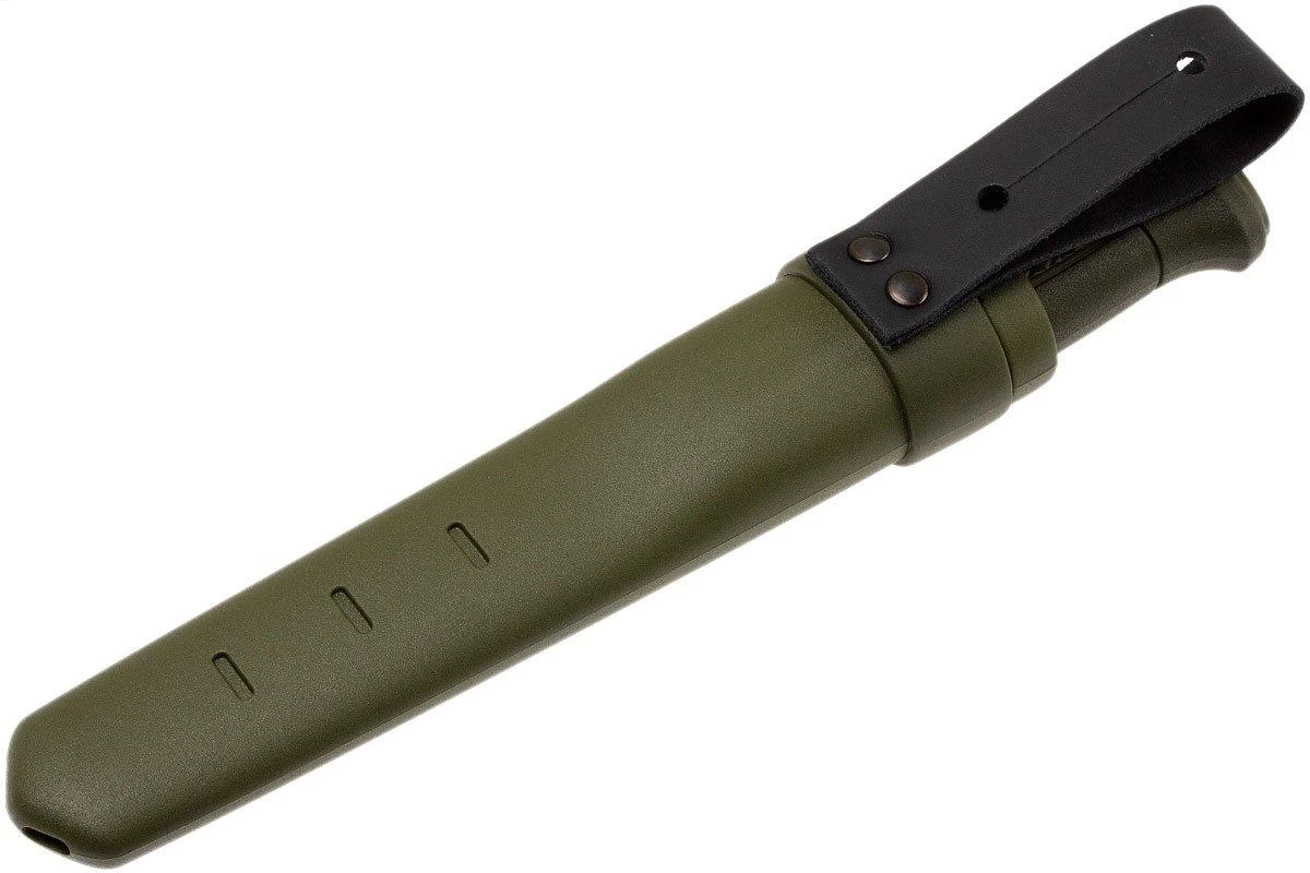 Morakniv Mora Kansbol 12634 Cuchillo De Bushcrafting Con Funda, Verde - Imagen 8