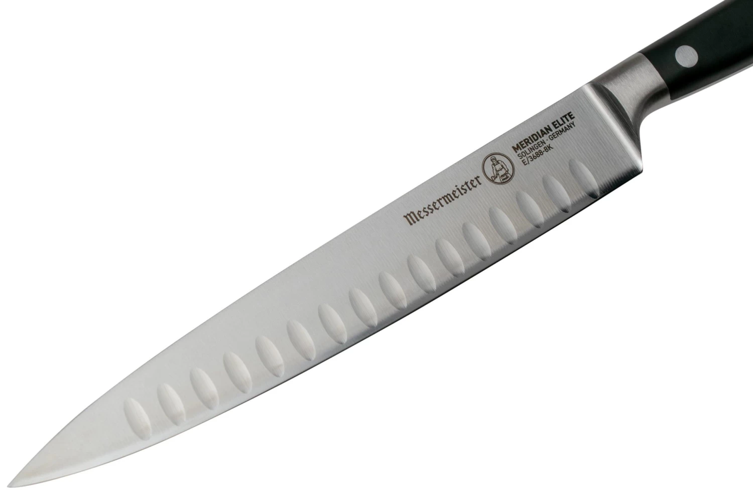 Messermeister Meridian Elite E-3688-8K Cuchillo Para Trinchar Con Hoyuelos, 20 Cm - Imagen 3