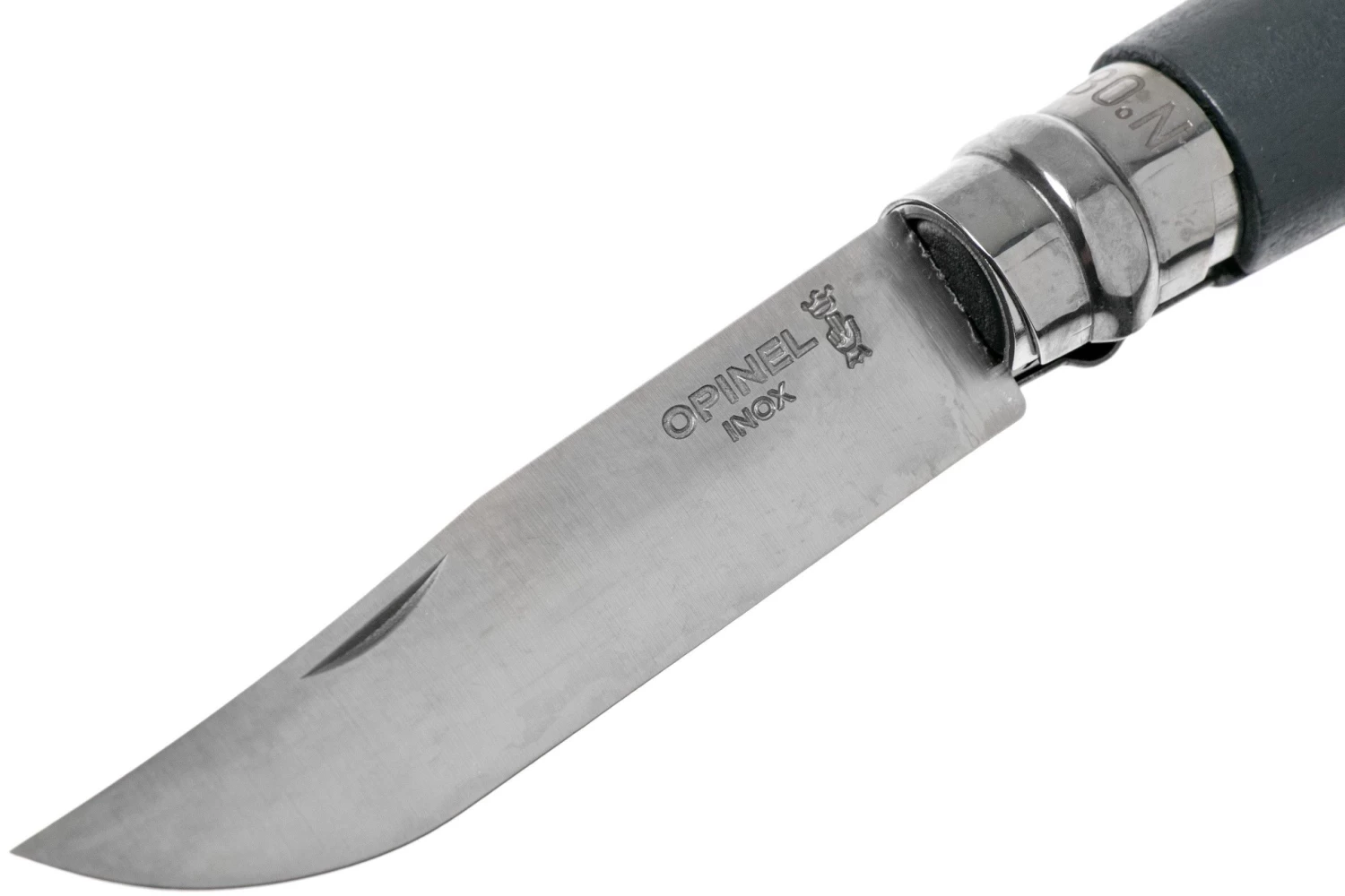 Opinel Navaja No. 08RV Black, Acero Inoxidable, Longitud De La Cuchilla 8,5 Cm - Imagen 3