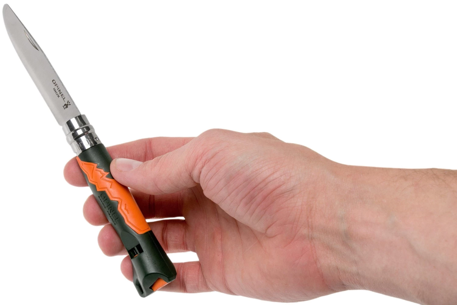 Opinel Navaja Outdoor No. 07 Junior Navaja, Khaki - Imagen 7