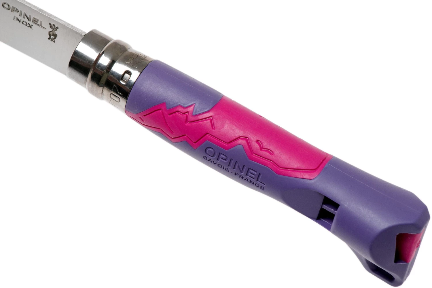 Opinel Navaja Outdoor No. 07 Junior Navaja, Purple/Parma - Imagen 6