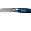 Opinel Navaja No. 08RV Dark Blue, Acero Inoxidable, Longitud De La Cuchilla 8,5 Cm
