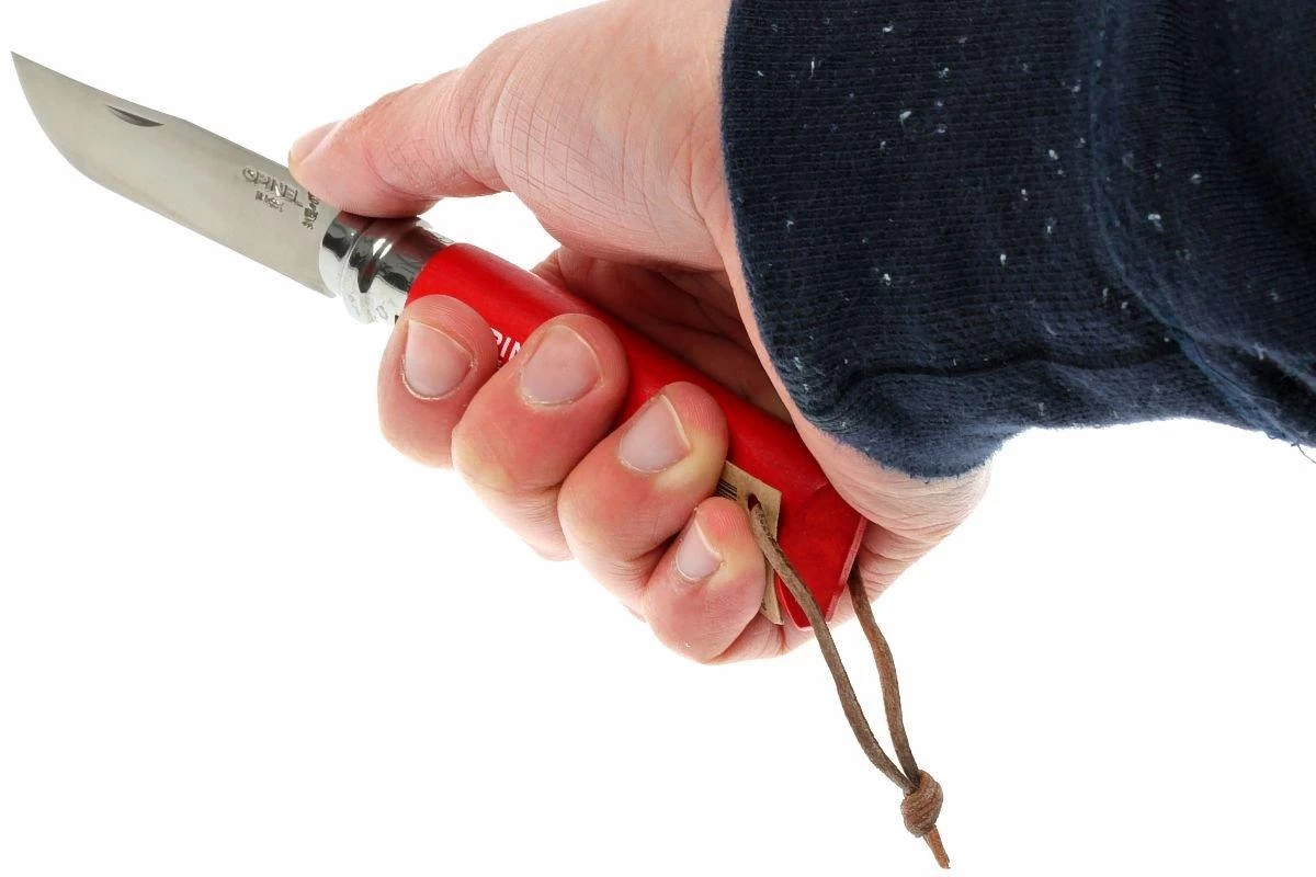 Opinel Trekking Navaja No. 08, Red - Imagen 5