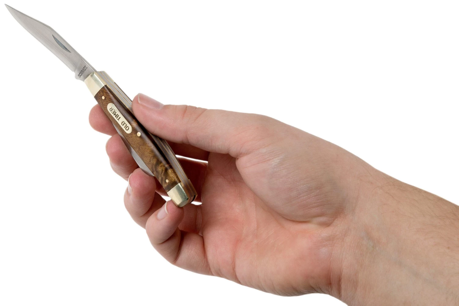 Old Timer 3” Middleman 34OTW Desert Ironwood, Navaja Slipjoint - Imagen 5