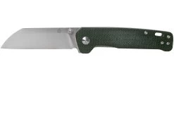 QSP Knife Penguin QS130-C Green Micarta, Navaja