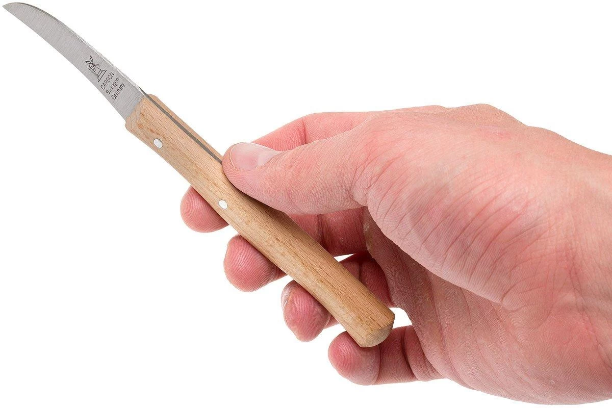 Robert Herder Cuchillo Curvo, Haya Roja, 5,3 Cm - Imagen 6