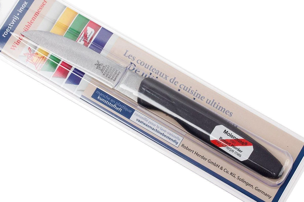 Robert Herder Straight Classic Cuchillo De Pelar, Gris, 8,5 Cm - Imagen 7