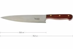 Robert Herder '1922' Cuchillo De Chef 23 Cm Acero Al Carbono