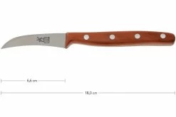 Robert Herder K0 Cuchillo Curvo Madera De Ciruelo, 9730.1465.04