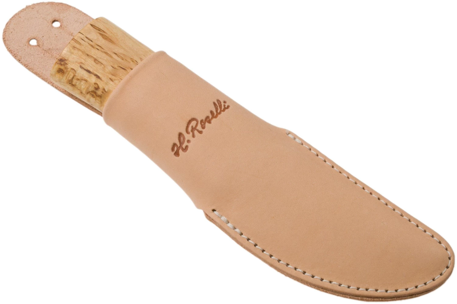 Roselli Grandfather Knife R120 Funda De Cuero, Cuchillo De Exterior - Imagen 6