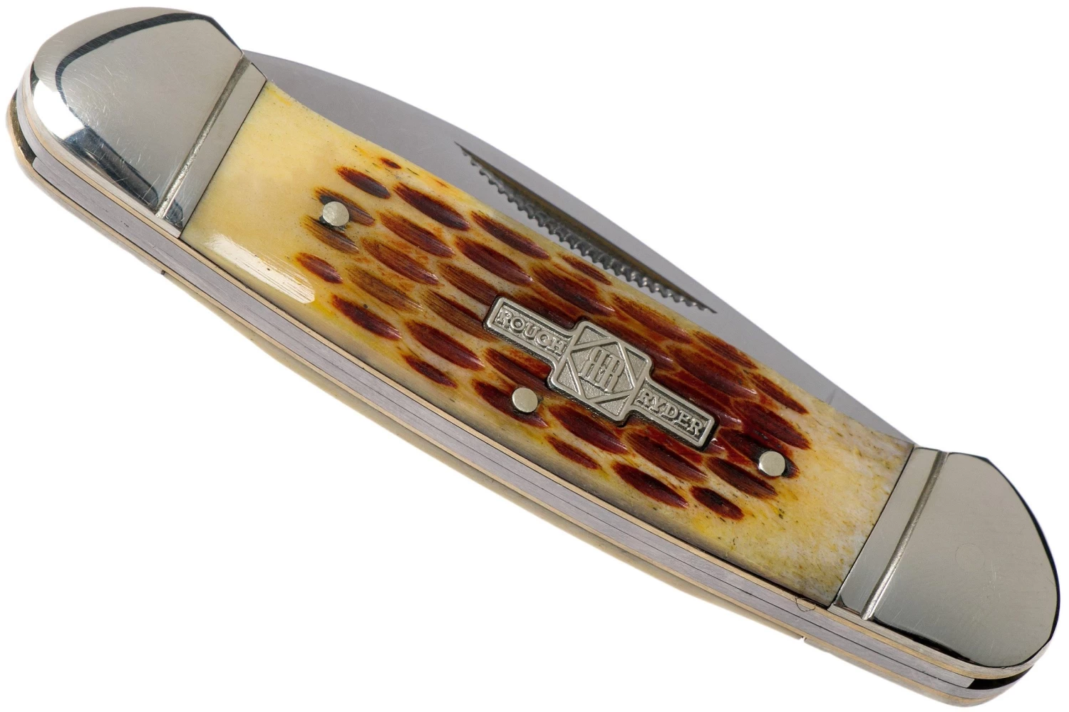 Rough Ryder Canoe Amber Bone RR048 Navaja Slipjoint - Imagen 4