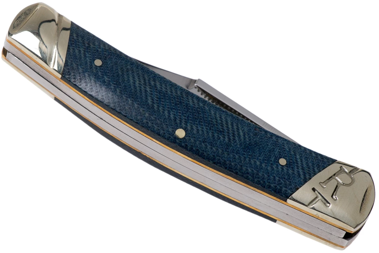 Rough Ryder Small Moose Denim RR2190 Carbon Navaja Slipjoint - Imagen 4