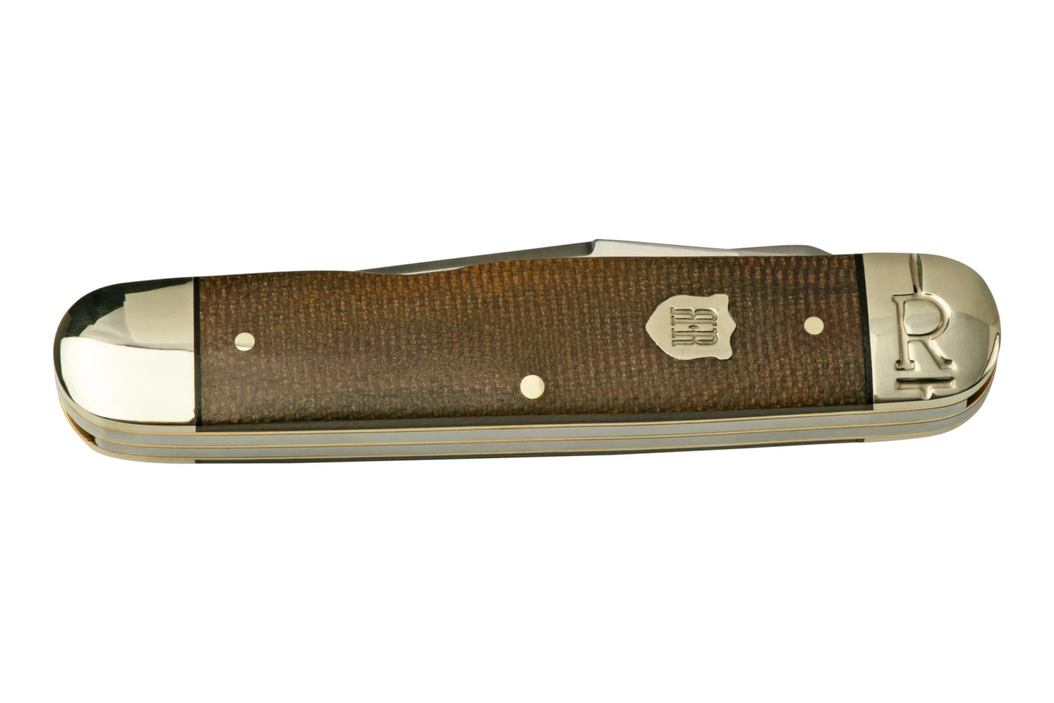 Rough Ryder Brown Burlap Moose RR2338, Navaja - Imagen 6