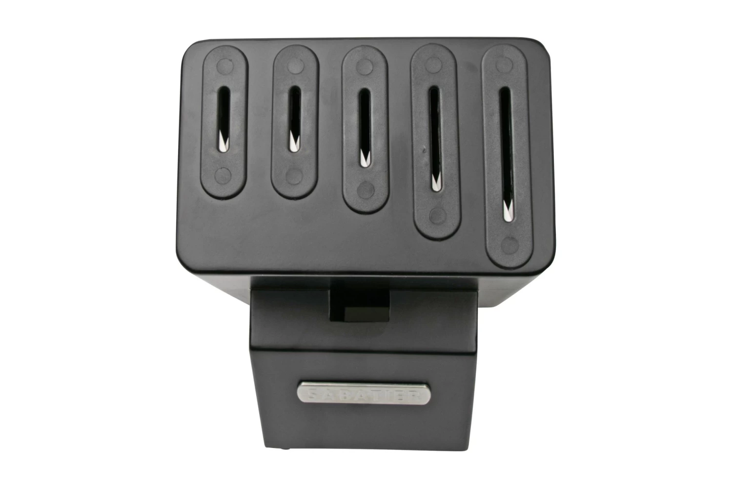 Lion Sabatier Moscou 668280 Bloque De Cuchillos Con Afiladores De Cerámica, Negro - Imagen 5