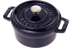 Staub Mini Cocotte - Cocotte 10cm, 0,25L, Azul